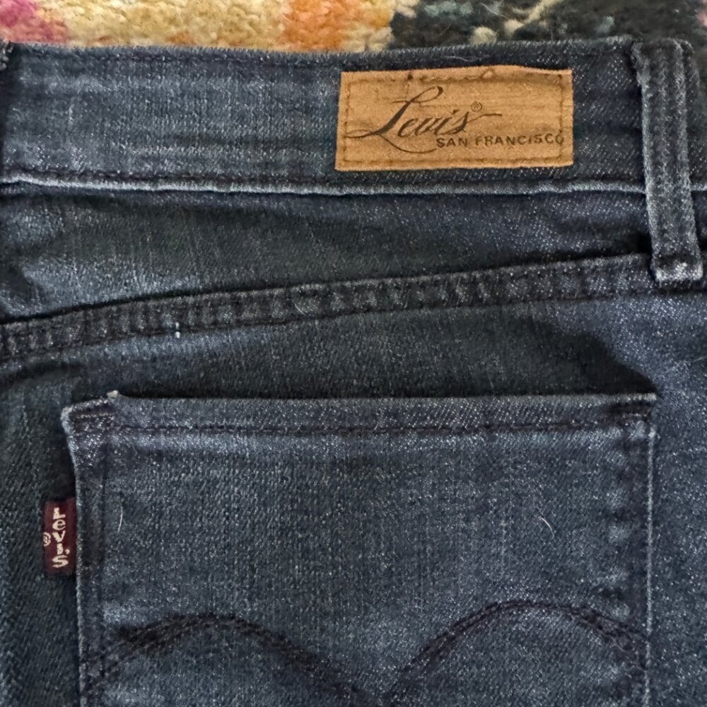 EUC Levis Demi Curve Modern Rise Skinny Sz 8 / 29 Jeans - Picture 3 of 4
